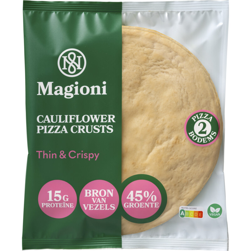 Magioni bloemkoolbodem pizza
