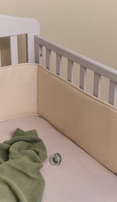 Alice & Fox MOLLY Sengekant 360 cm, Warm Beige
