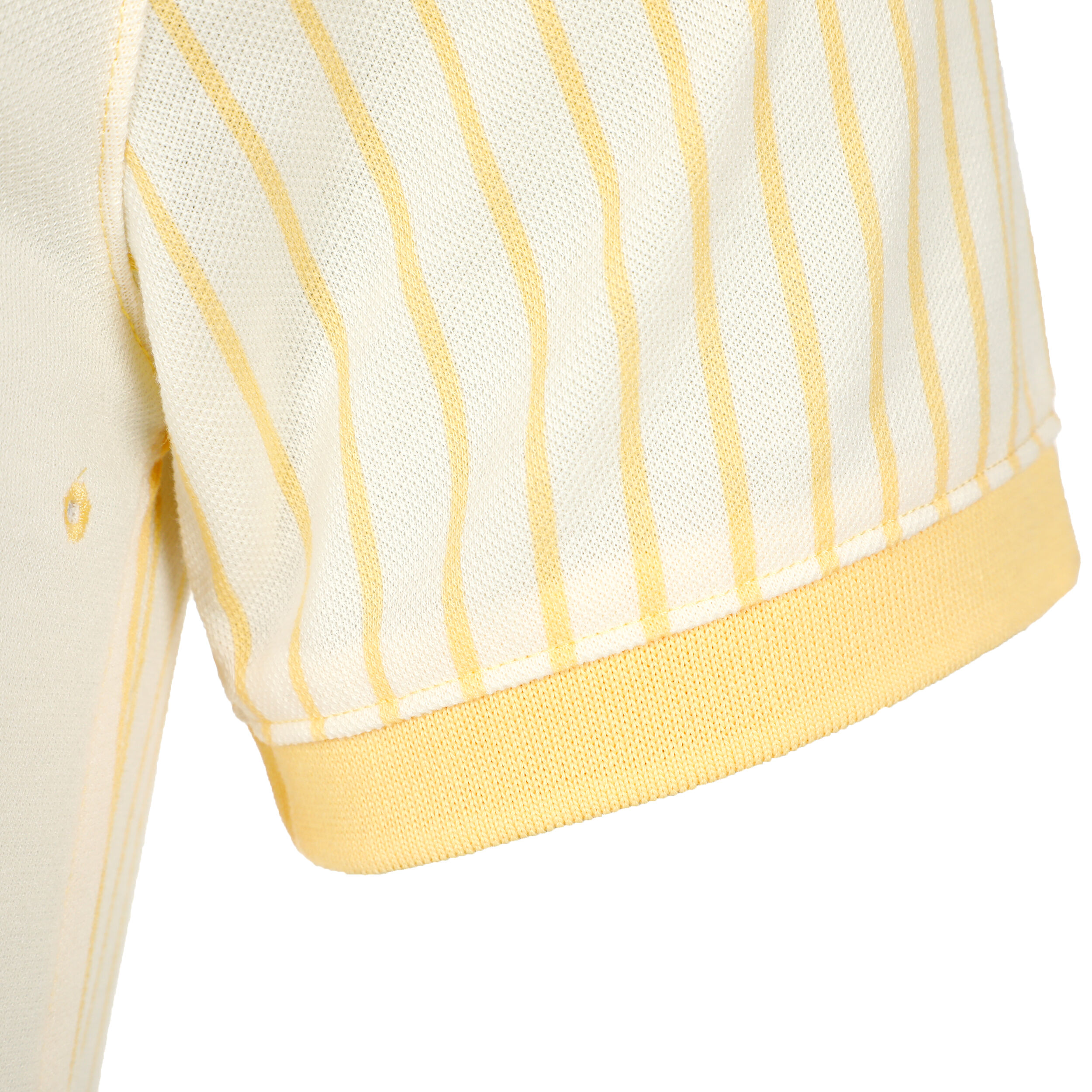 Nike Dri-Fit Heritage Polo Hommes - Jaune Doré, Crème