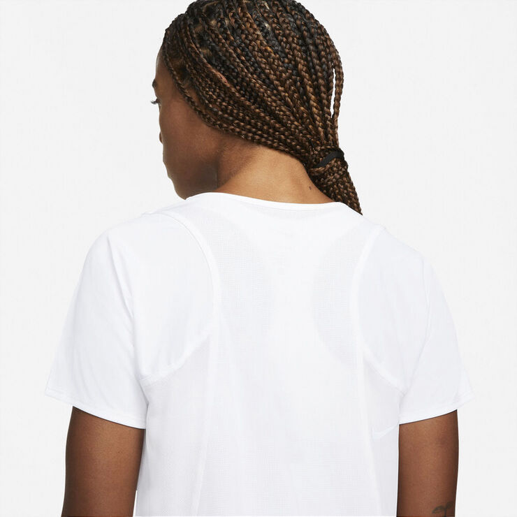 Nike Dri-FIT Race løbe T-shirt Hvid