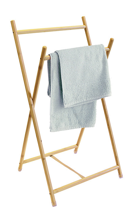 Tréteau porte-serviettes bambou naturel Equipstore Création
