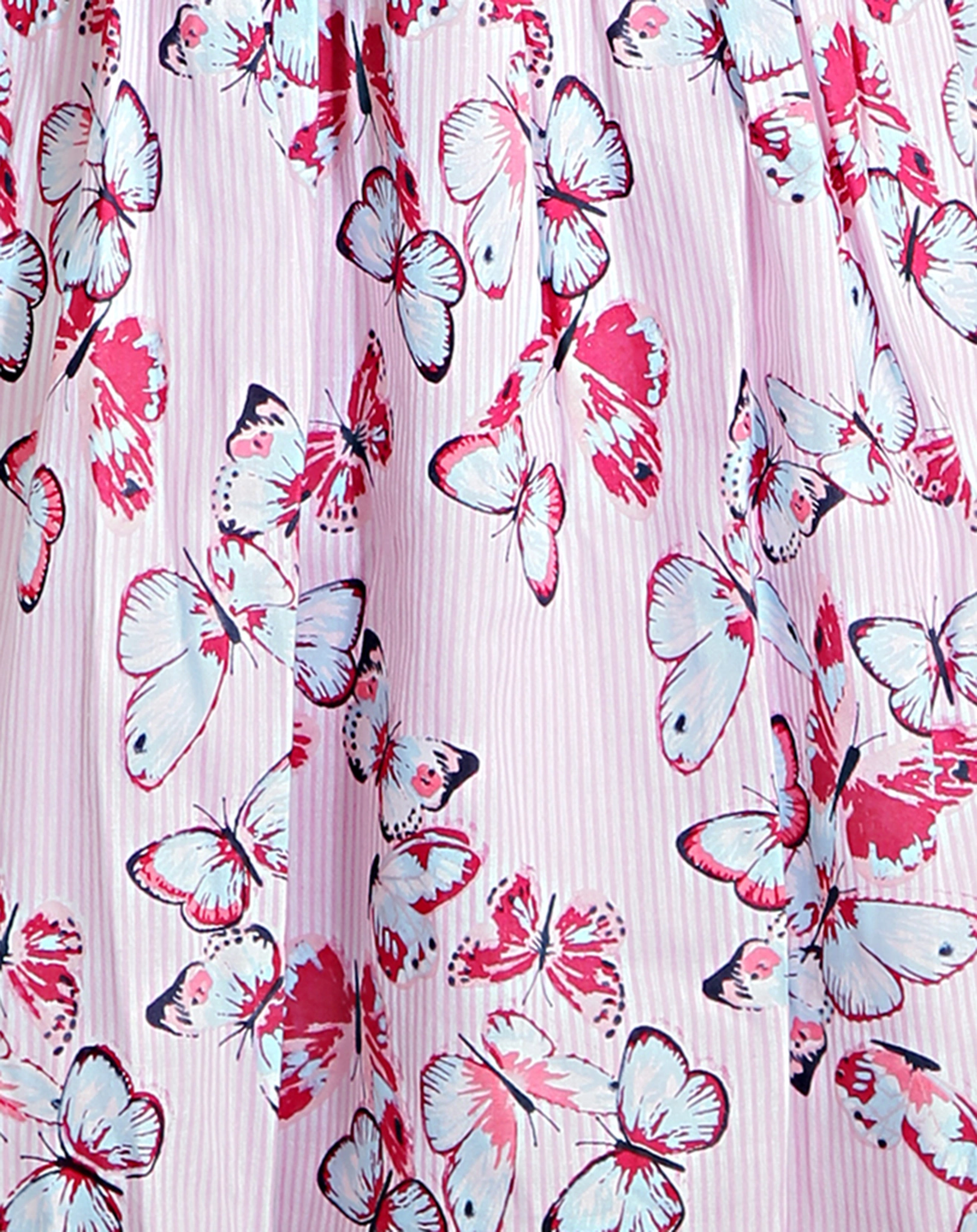 Kleid SCHMETTERLINGE ärmellos in pink