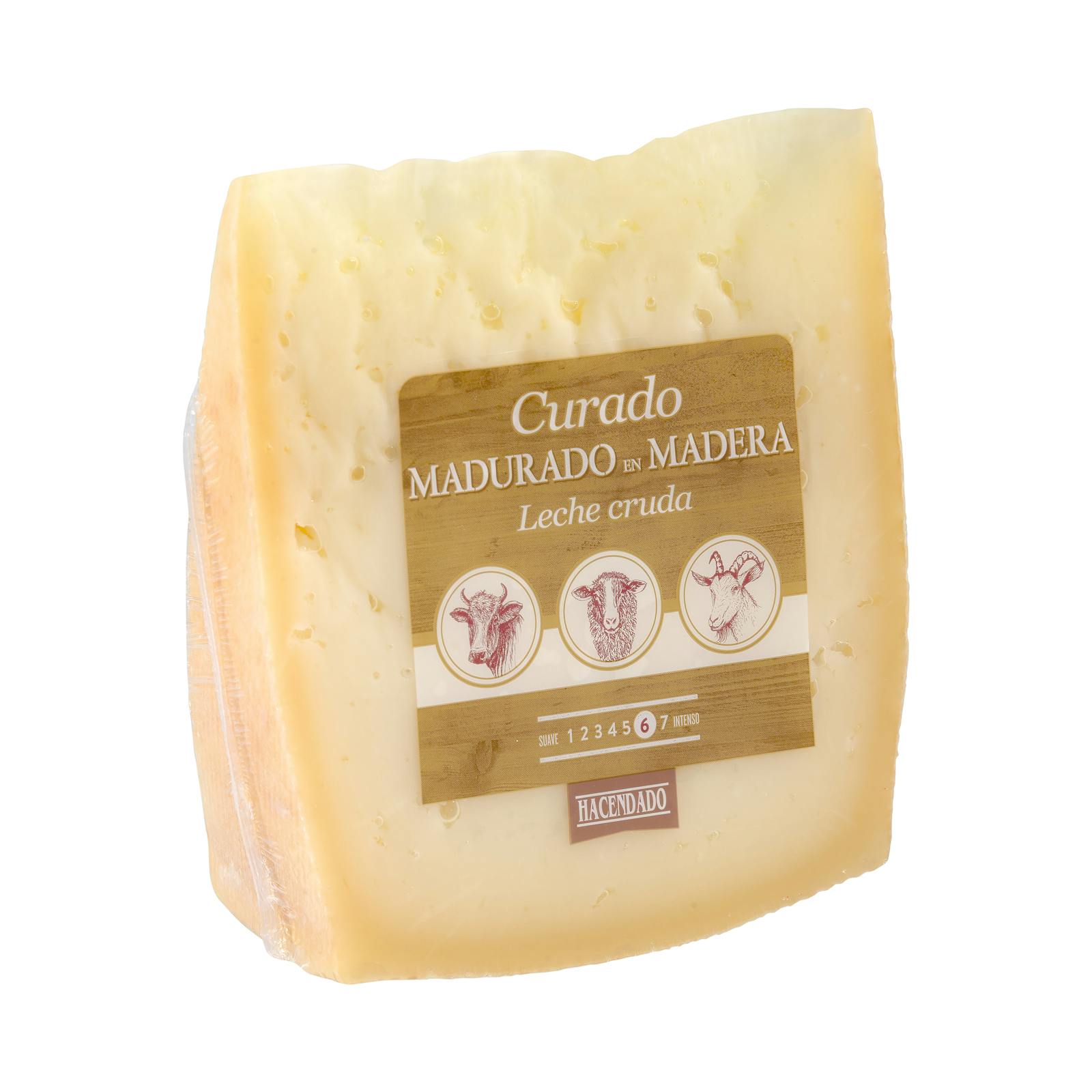 Fromage mixte affiné au bois Hacendado