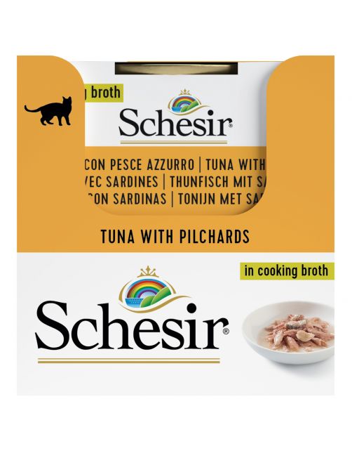 Schesir Kat Bouillon 70 g - Kattenvoer