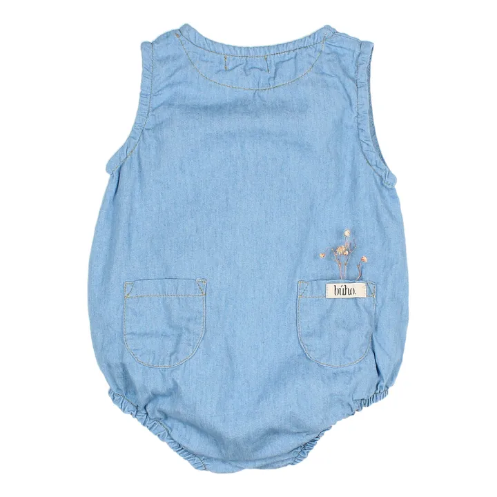 Búho Barboteuse Denim | Bleu jean