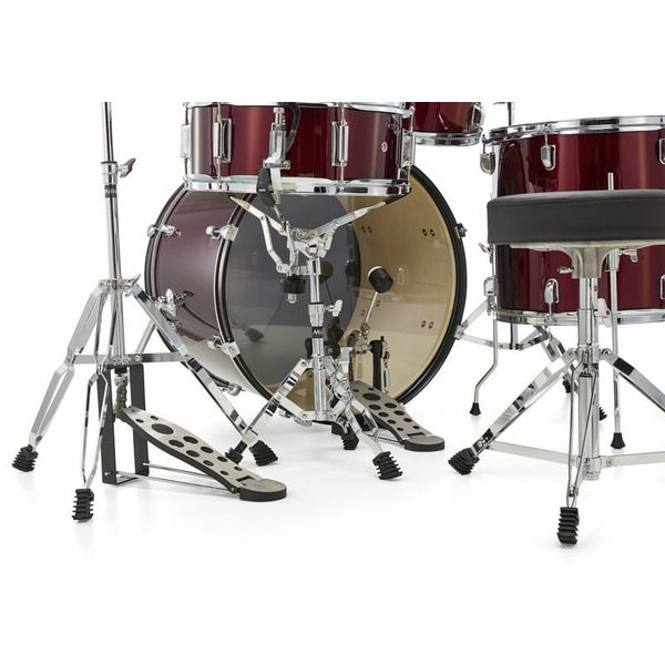 Millenium Focus 22 Drum Set Red