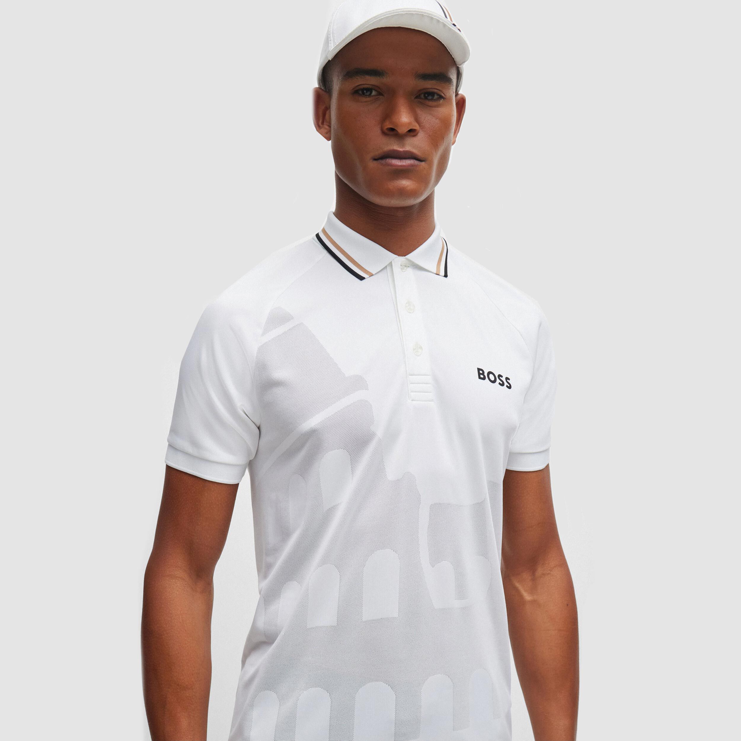 BOSS Patteo MB 14 Polo Hommes - Blanc