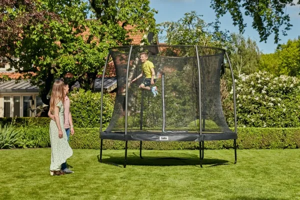 Salta Trampolin Comfort Edition Ø396 cm, sort inkl. sikkerhedsnet (805-600)
