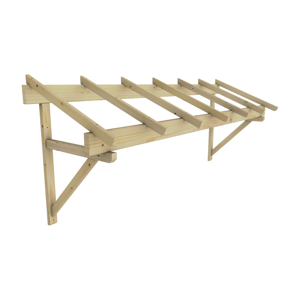 Luifel voor garagedeur of openslaande deur 310 cm
