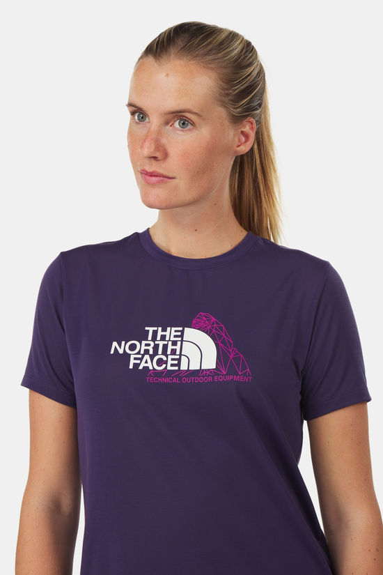 The North Face The North Face Mountain Foundation T-shirt Dames