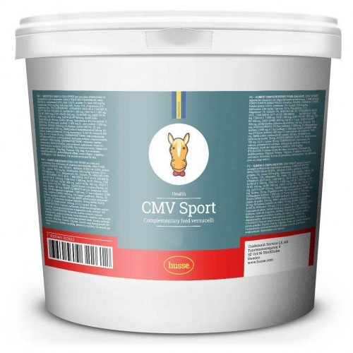 Suplemento vitamínico Husse CMV Sport para cavalos