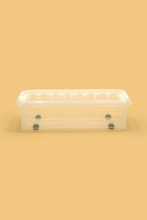 boîte à roulette 31L Paris transparent 72x40x20