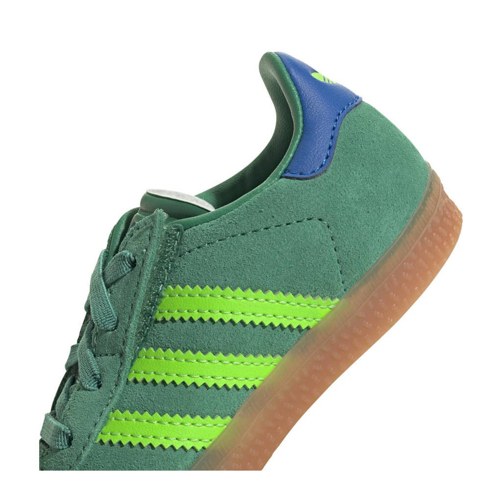 adidas Gazellesneakers groen/blauw