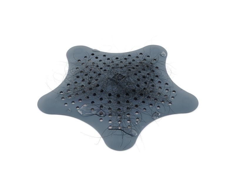 Umbra Waschbeckenstöpsel Starfish Blau Haarfangsieb