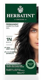 Herbatint Haarverf Gel - 1N Zwart 150ML