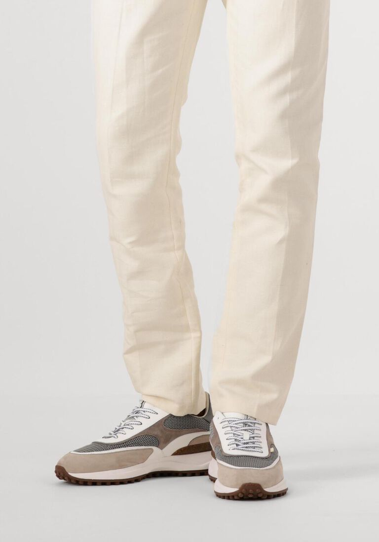 taupe floris van bommel lage sneakers sfm-10207 noppi