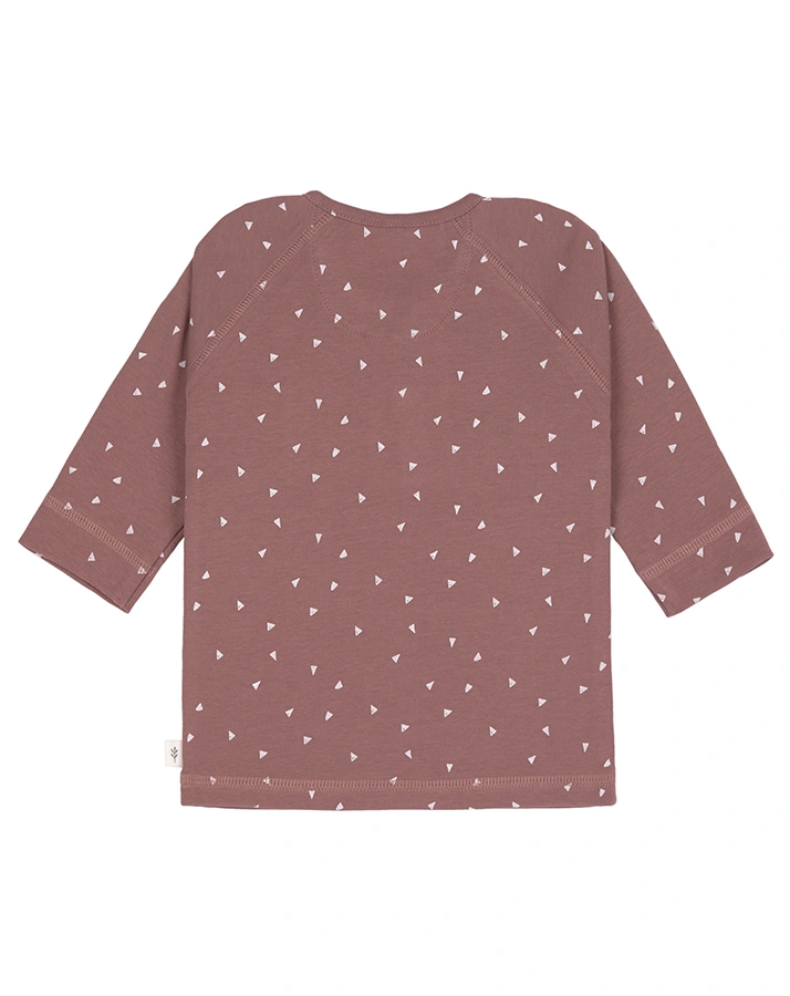 Langarmshirt TRIANGLE in cinnamon