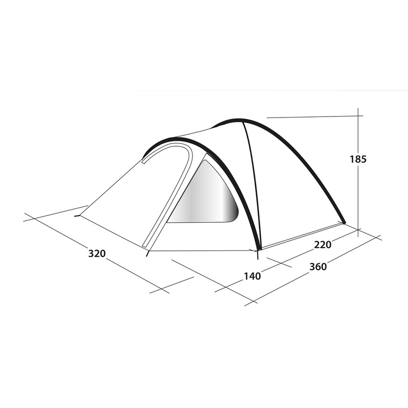 Outwell Cloud 5 Zelt