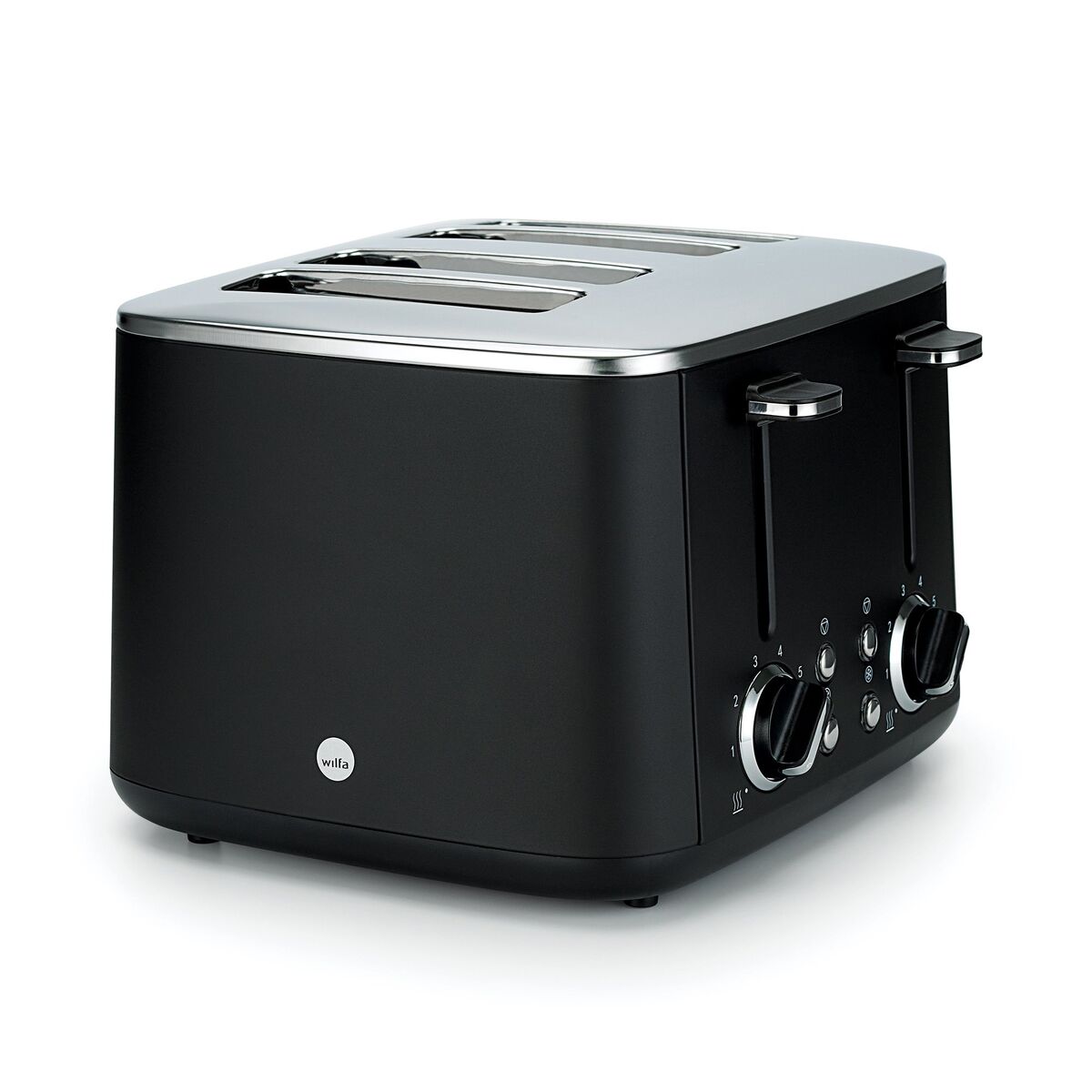 TO4B-1600 brødrister, sort