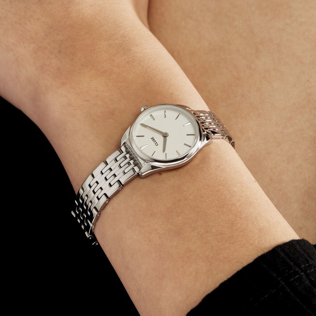 Montre Cluse Feroce Mini Blanc