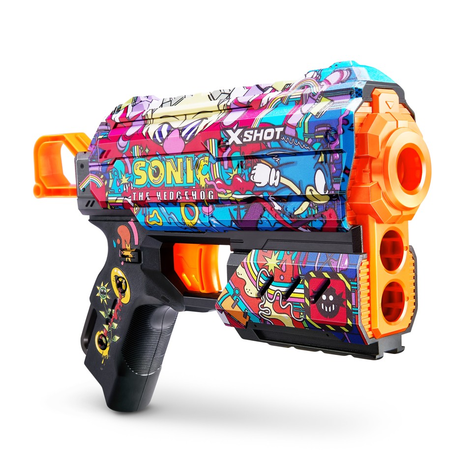 S001-X-SHOT-SKINS-FLUX(8 Darts) SONIC Assorteret