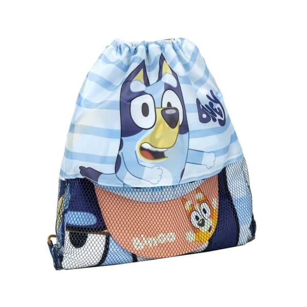 Bluey Keps, Handduk & Gympapåse för Barn - 3-delar