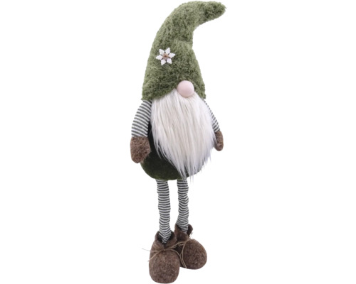Decoratief figuur Santa Lafiora 30 20 x 95 cm groen