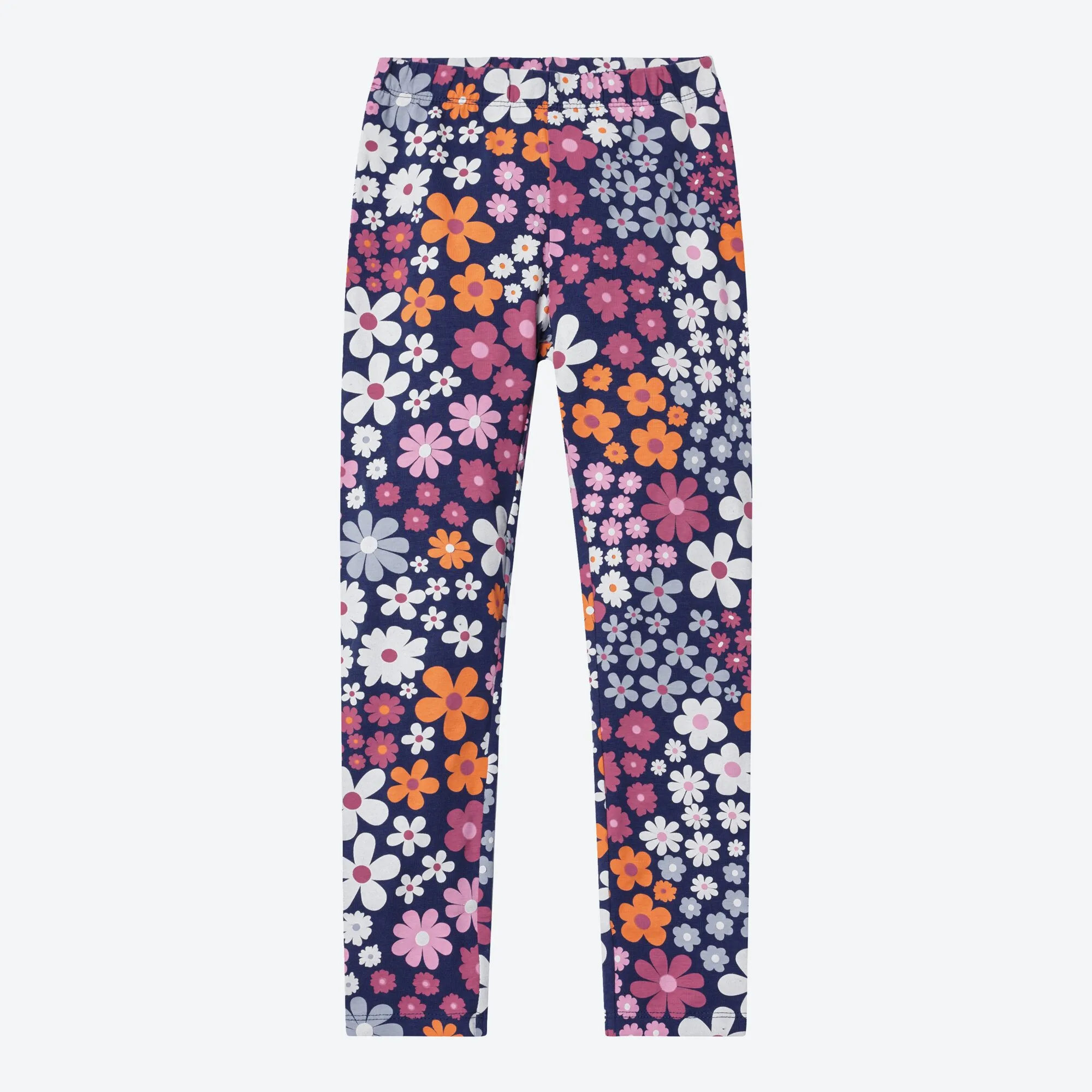 Mädchen-Leggings mit Blumenmuster