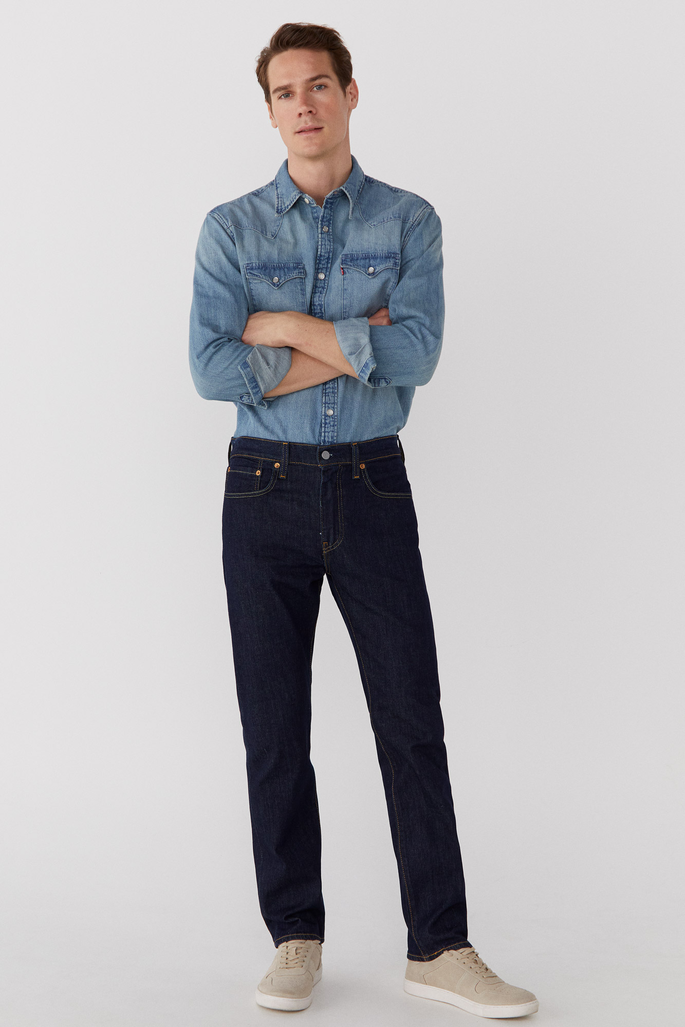 Calça jeans Levi's™ 502™ com corte afunilado