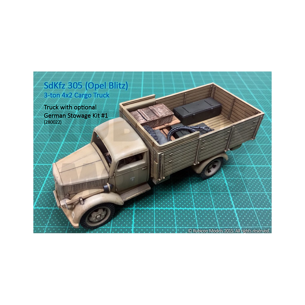 SdKfz 305 3-ton 4x2 Cargo Truck