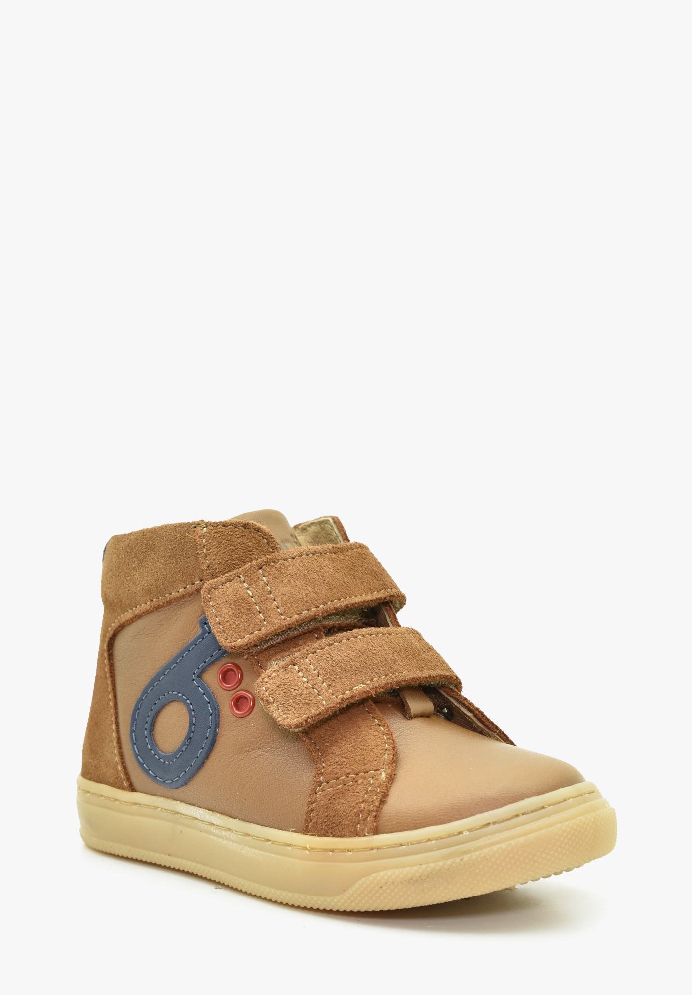 Laax logo   Kleinkinder Cognac Blau