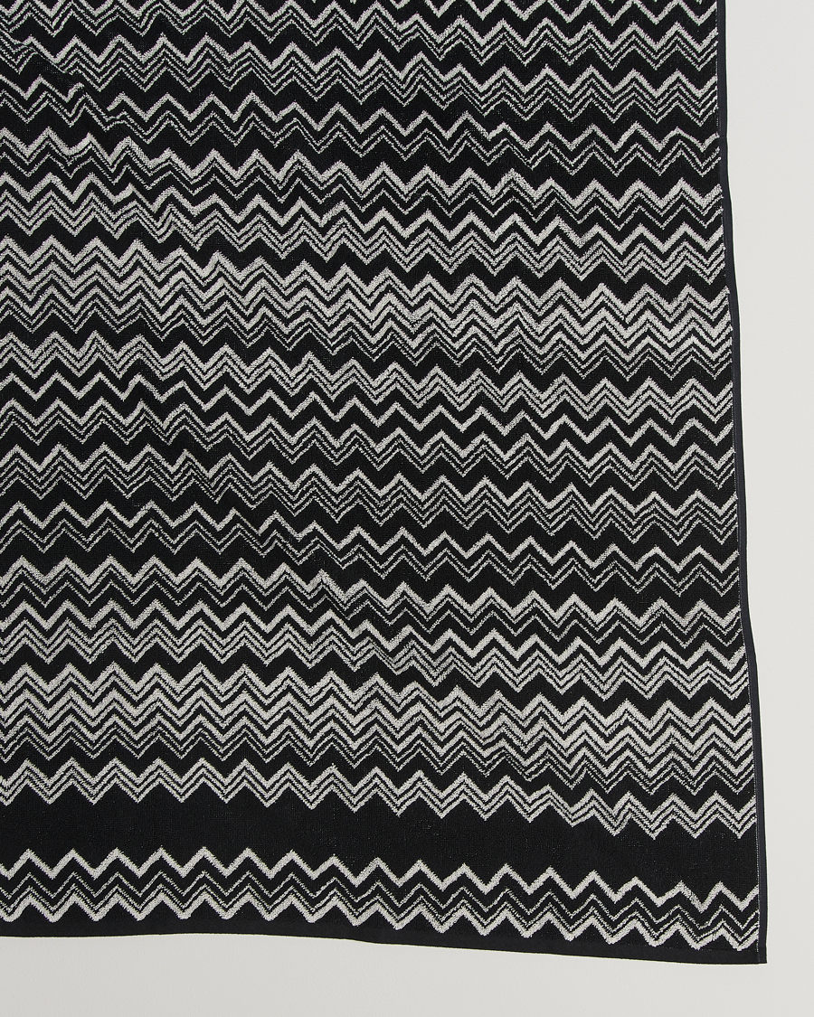 Missoni Home Keith Bath Towel 70x115cm Black/White