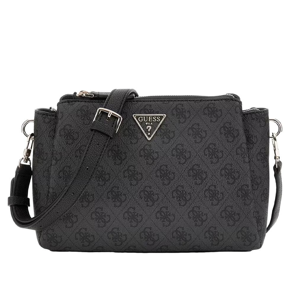 Guess Sac à Bandoulière Noir/Gris Femme Guess Noelle
