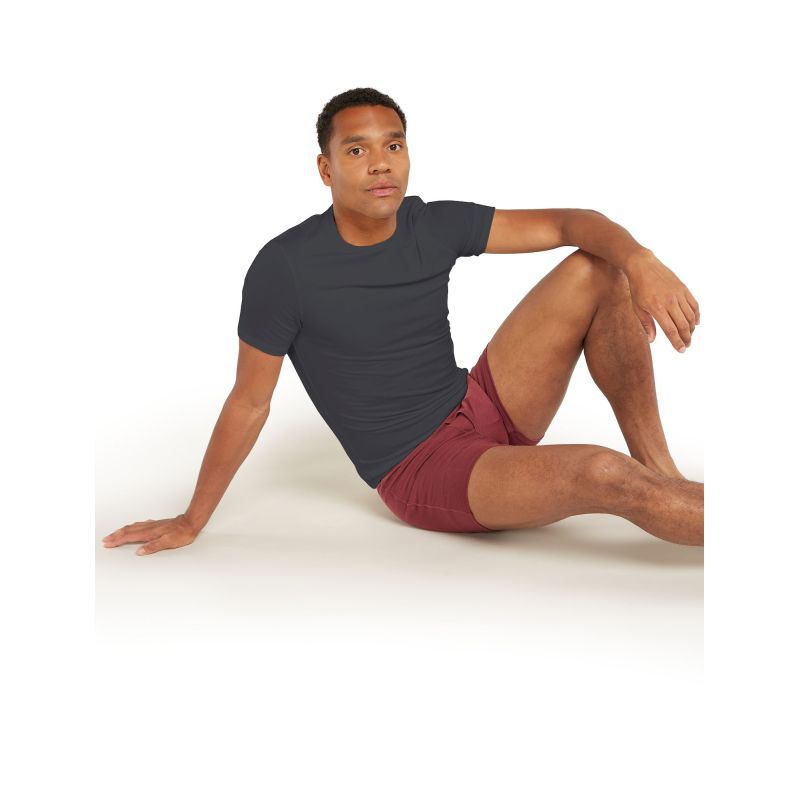 Anatomica Short Sleeve Crewe en Mérinos - T-shirt en laine mérinos homme