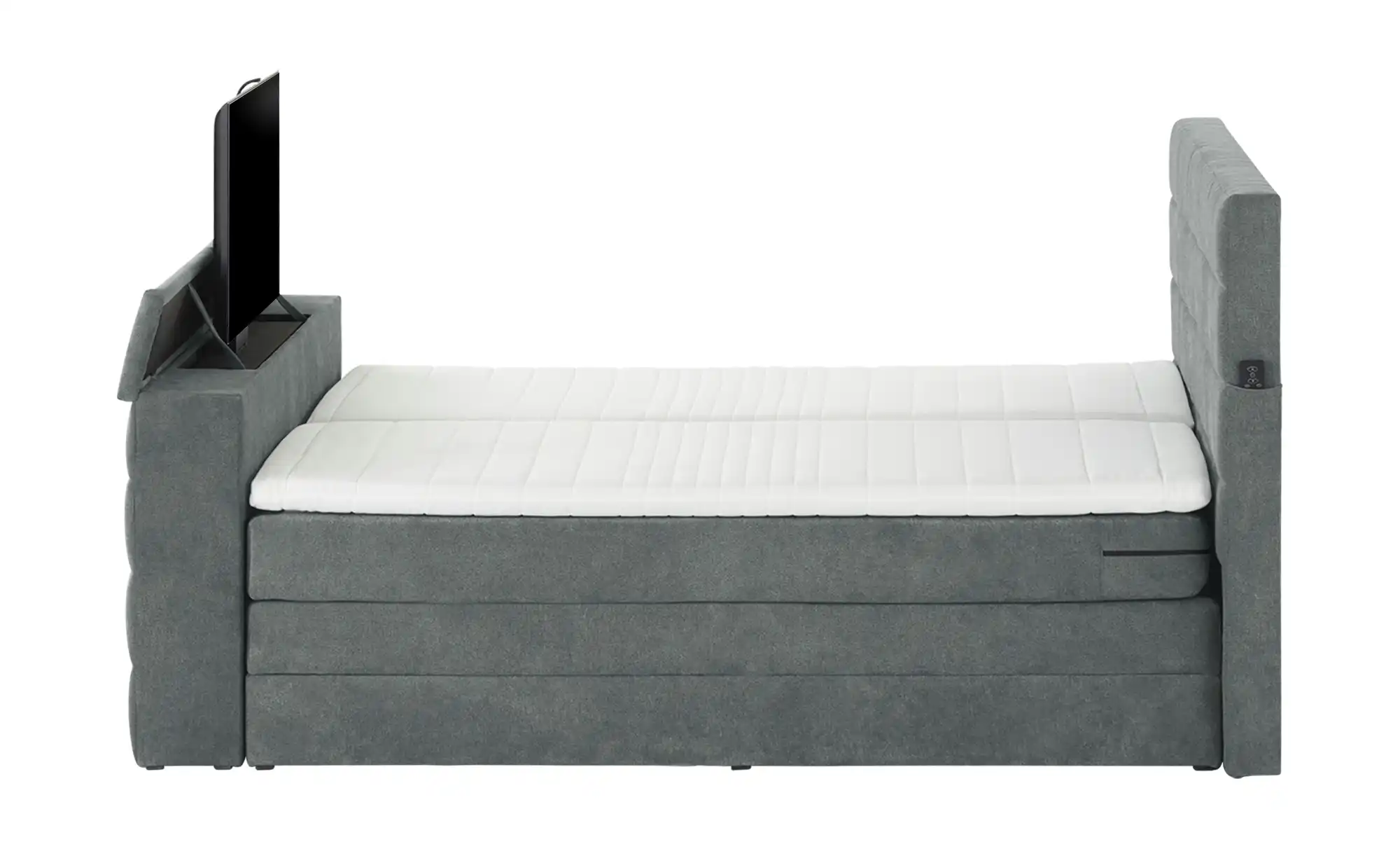 uno TV-Motor-Boxspringbett mit motorischer TV-Halterung Dillon 2