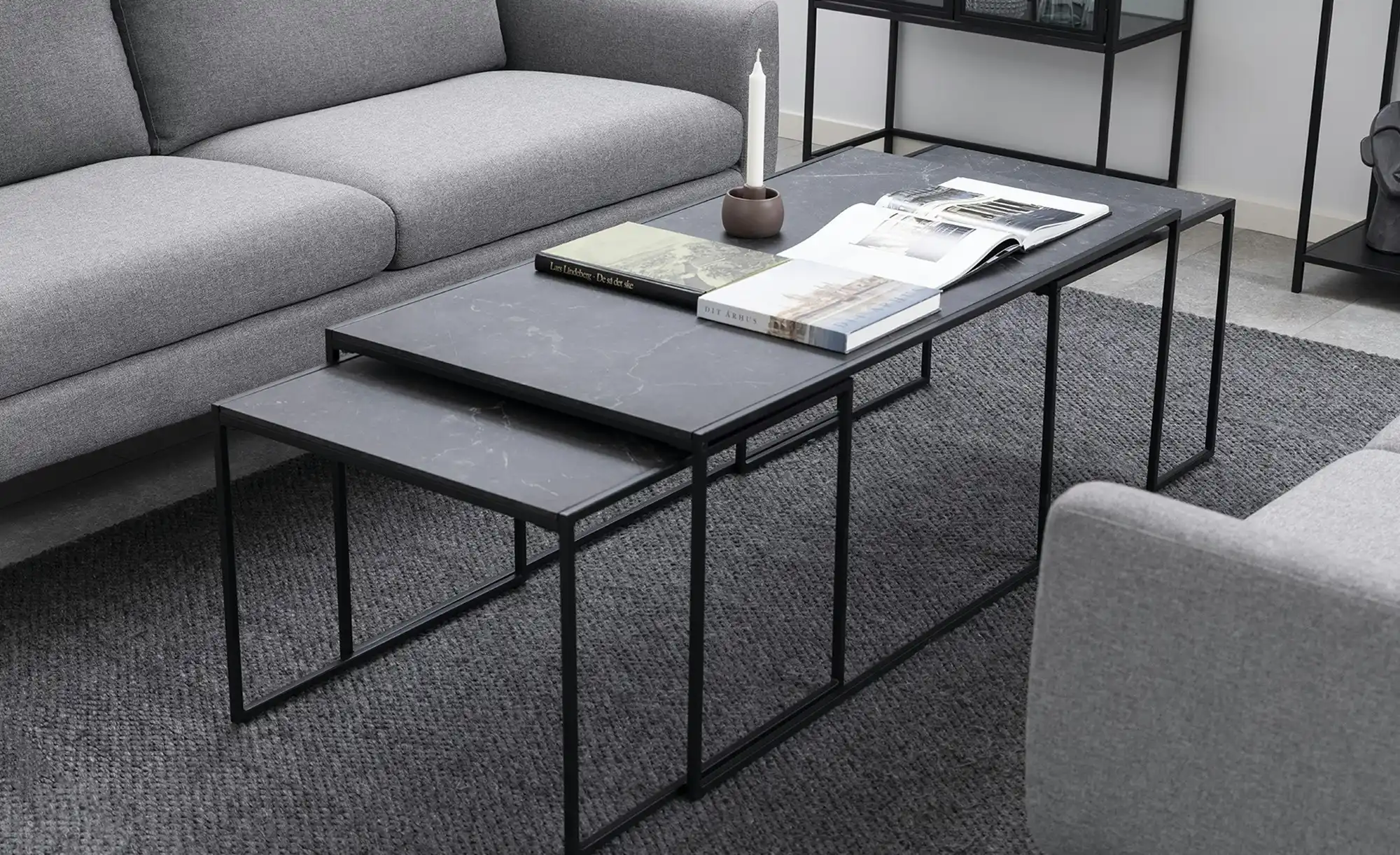 Couchtisch 3er Set Ortygia