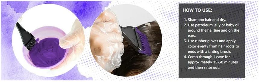 Punky Colour - Semi-permanente conditionerende haarkleur violet