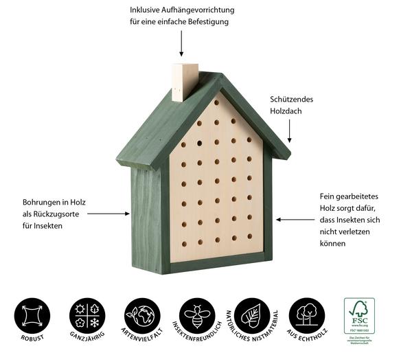 Dehner Natura Premium Insektenhotel Colletes,