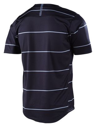Maillot Manches Courtes Troy Lee Designs Flowline Revert Noir