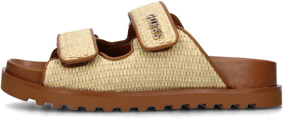 Guess Slippers met labelapplicatie model 'FADELIZE'