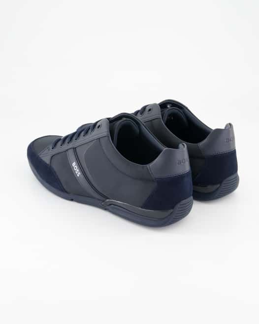 Boss Saturn Lowp Sneaker in Blau