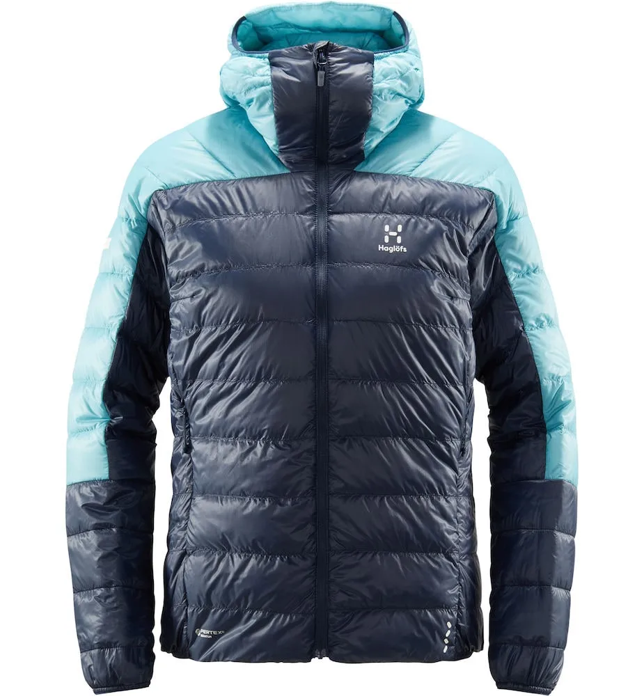 Haglöfs Women's L.I.M Down Hood Tarn Blue/Frost Blue