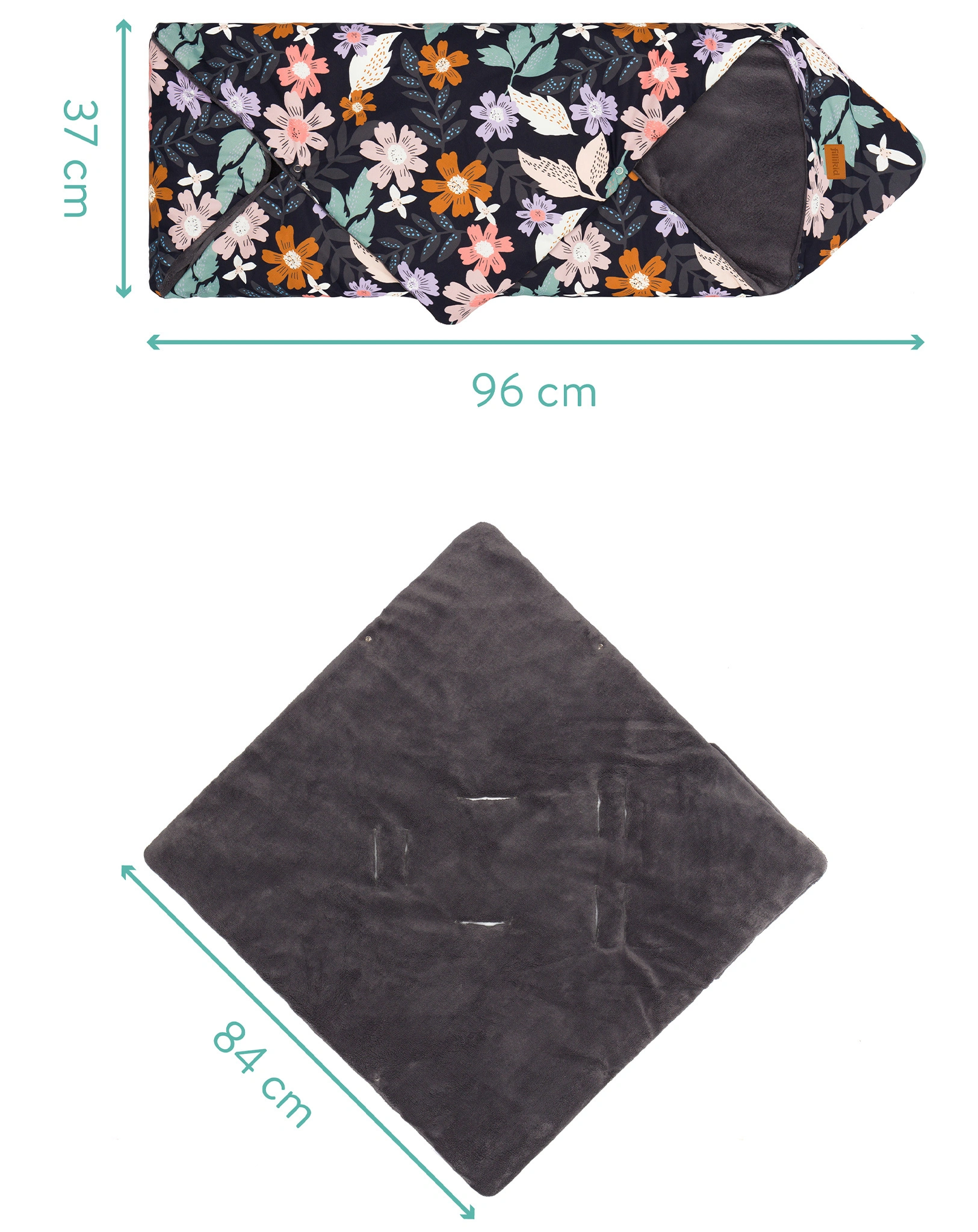 Winterfußsack TANAGA Blumen