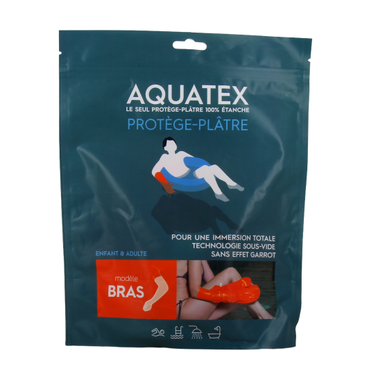 Aquatex protège plâtre étanche - Modèle bras et jambe