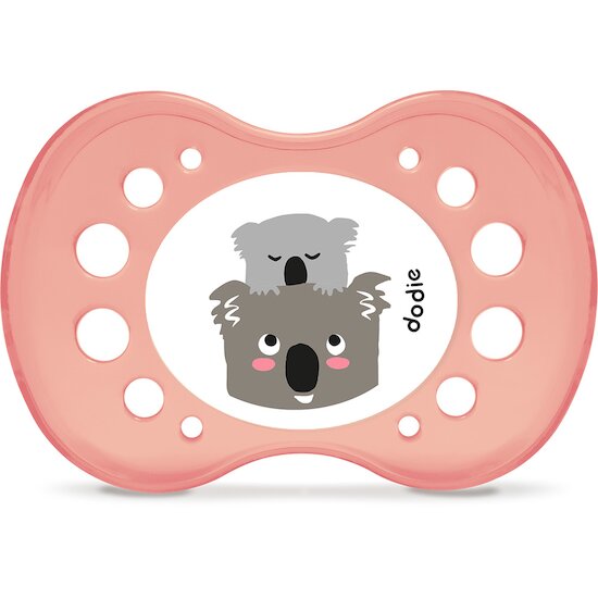 Lot de 2 sucettes Anatomiques   Aléatoire        6 mois +   de               Dodie