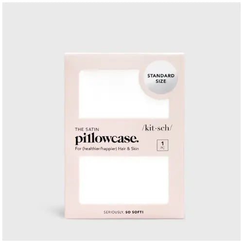 Satin Pillowcase Ivory