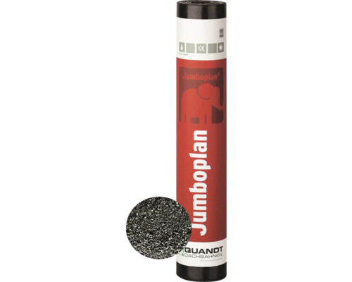 Quandt bitumen lasplaat Jumboplan® PYE PV S5 zwart parel 5 x 1 m rol = 5 m²