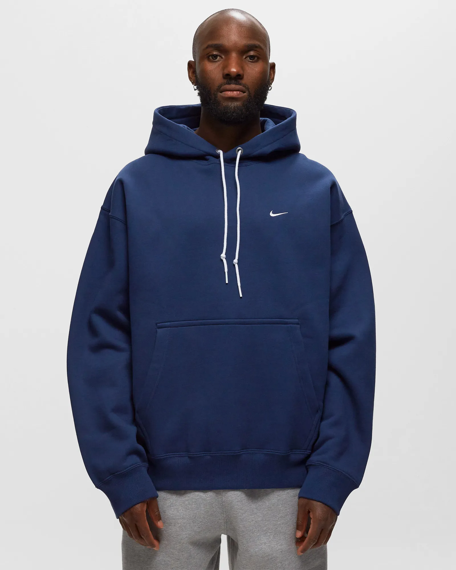 Nike Solo Swoosh Fleece Pullover Hoodie