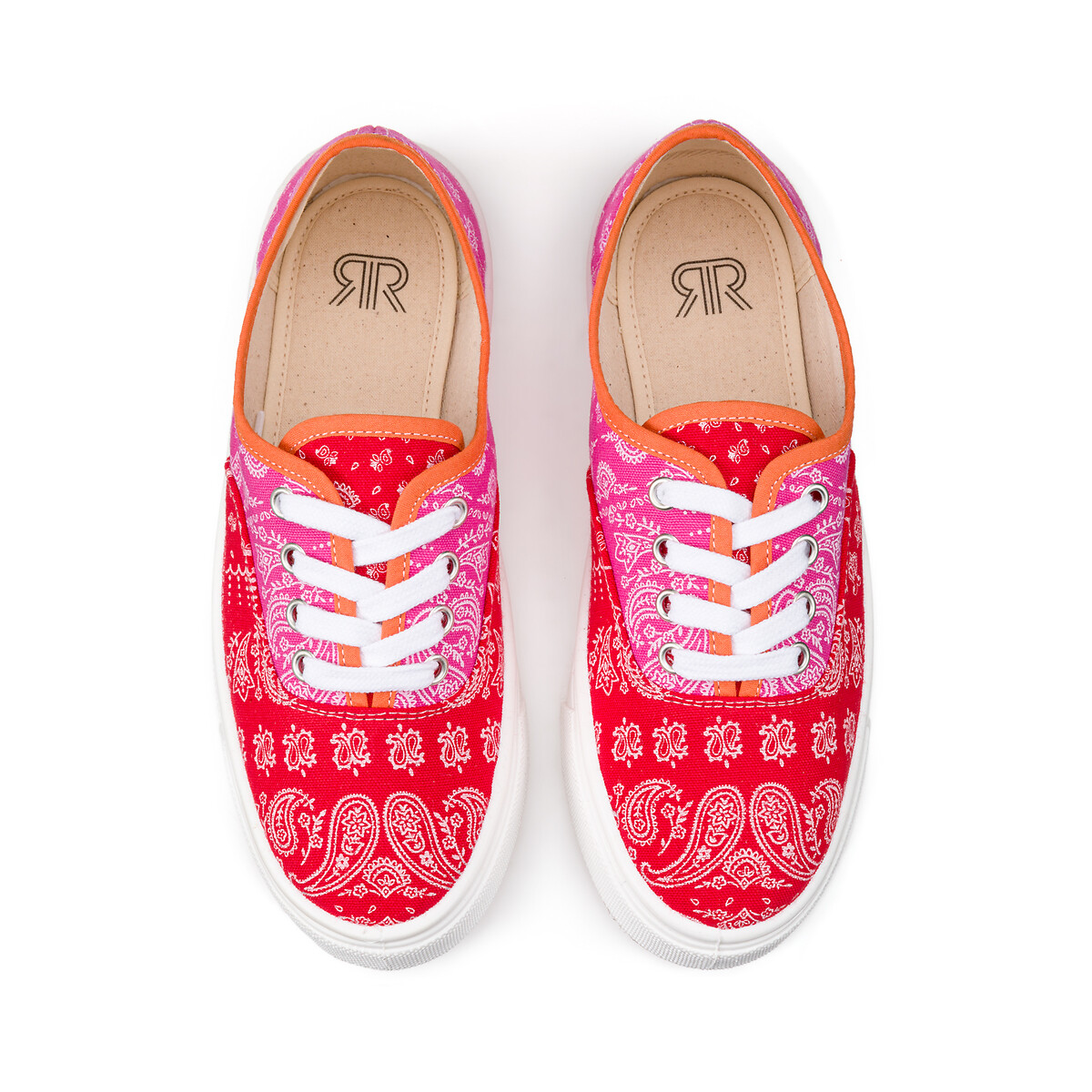 COLEÇÕES LA REDOUTE<br>Tênis em tecido estampado