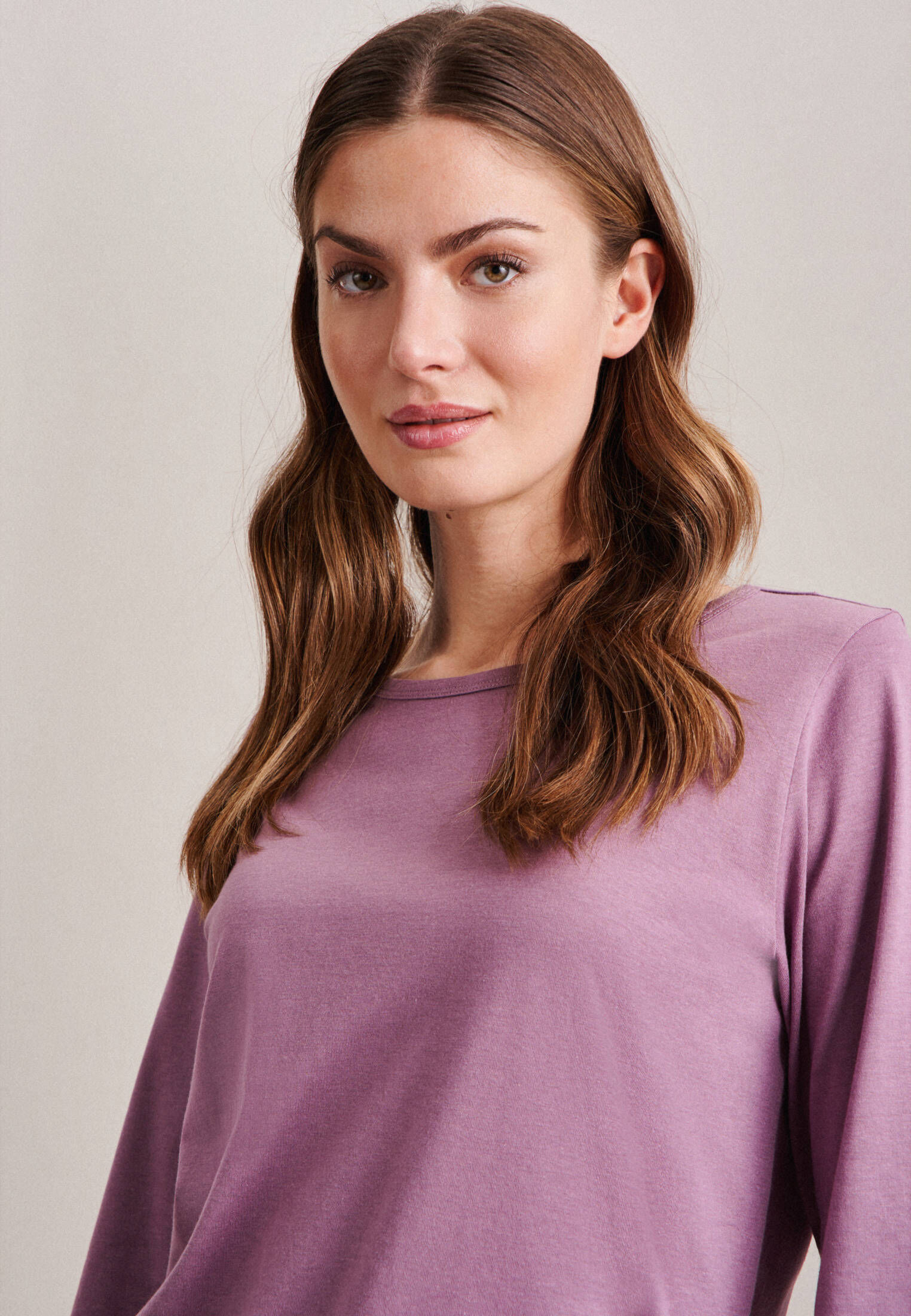 Seidensticker| Damen Pyjama Schwarze Rose